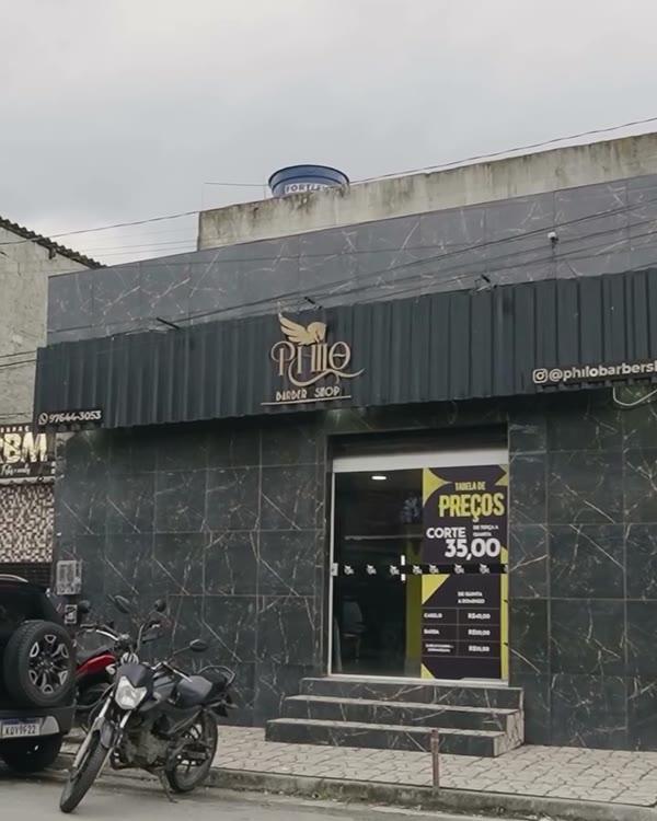 Fachada da Barbearia Philo